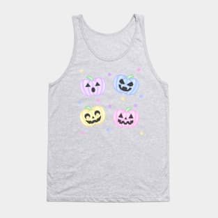 Pastel Pumpkins Tank Top